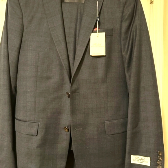 Ralph Lauren Suit Slim Fit ENTIRE SUIT 40 L (Jacket) W 33 Dillard's NWT - Picture 10 of 13
